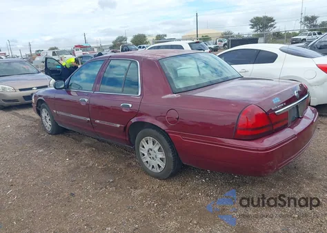 2005 Mercury Grand Marquis Gs из США, поврежденный, VIN 2MEFM74W85X629888